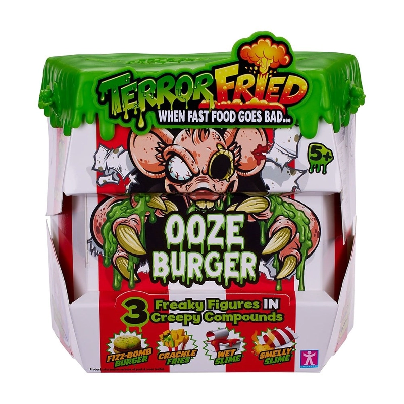 TERROR FRIED CAJA HAMBURGUESA FIGURA - 1