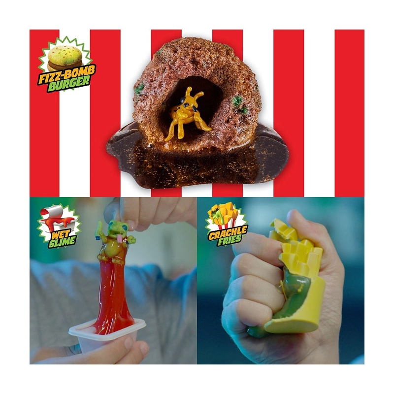 TERROR FRIED CAJA HAMBURGUESA FIGURA - 6