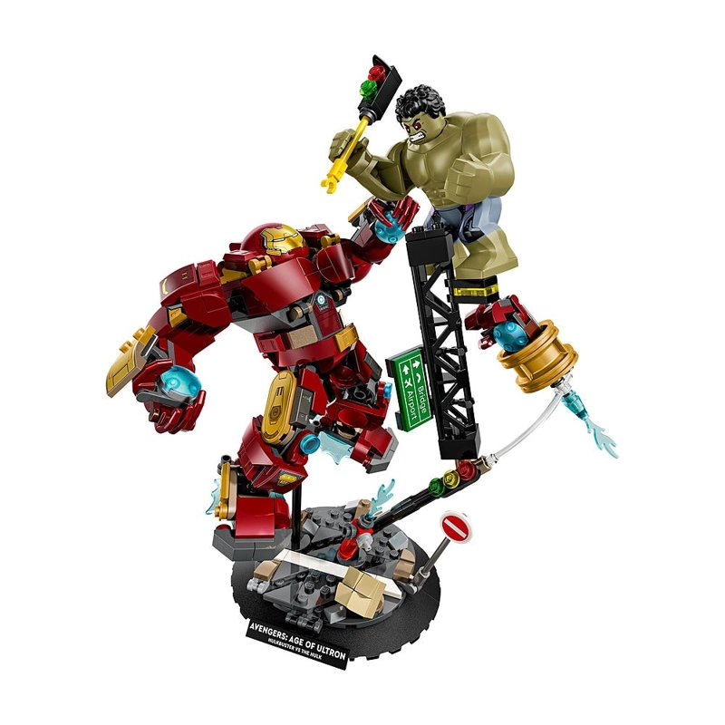 BATALLA EPICA ANTI-HULK VS HULK LEGO SUPER HEROES - 3