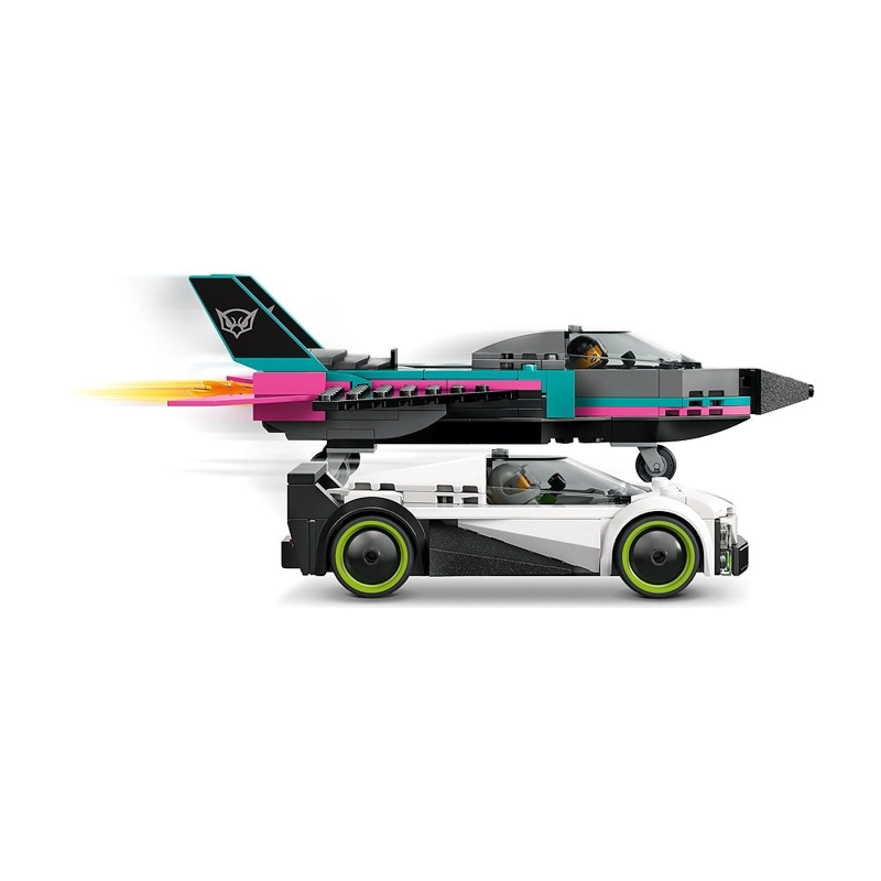 AVION JET VS AUTO LEGO CITY - 7