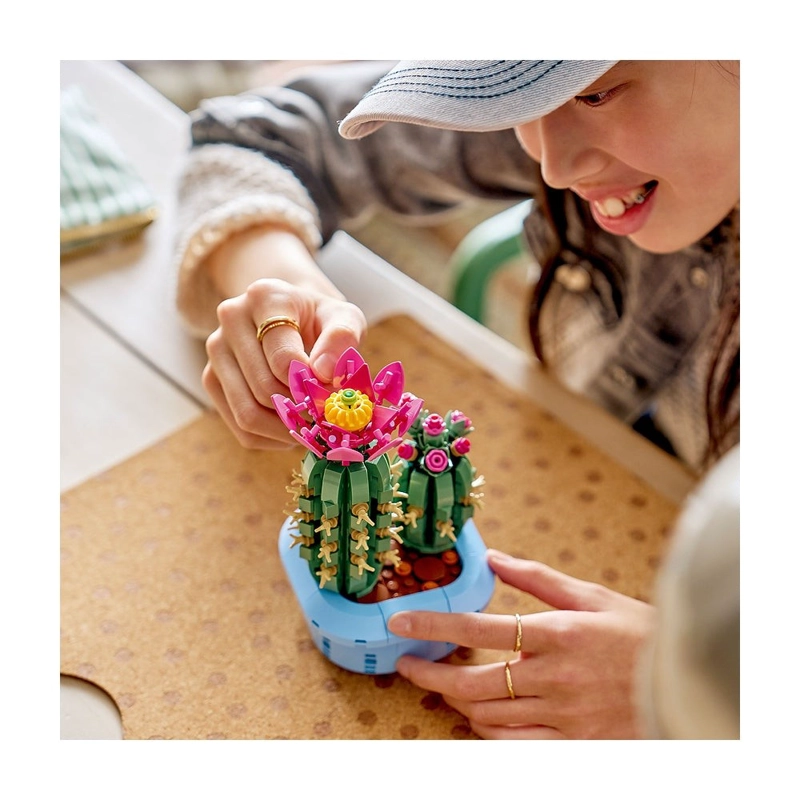 CACTUS EN FLOR LEGO BOTANICALS - 3