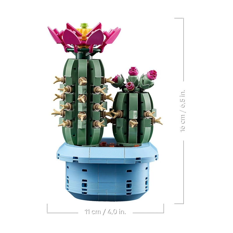 CACTUS EN FLOR LEGO BOTANICALS - 9