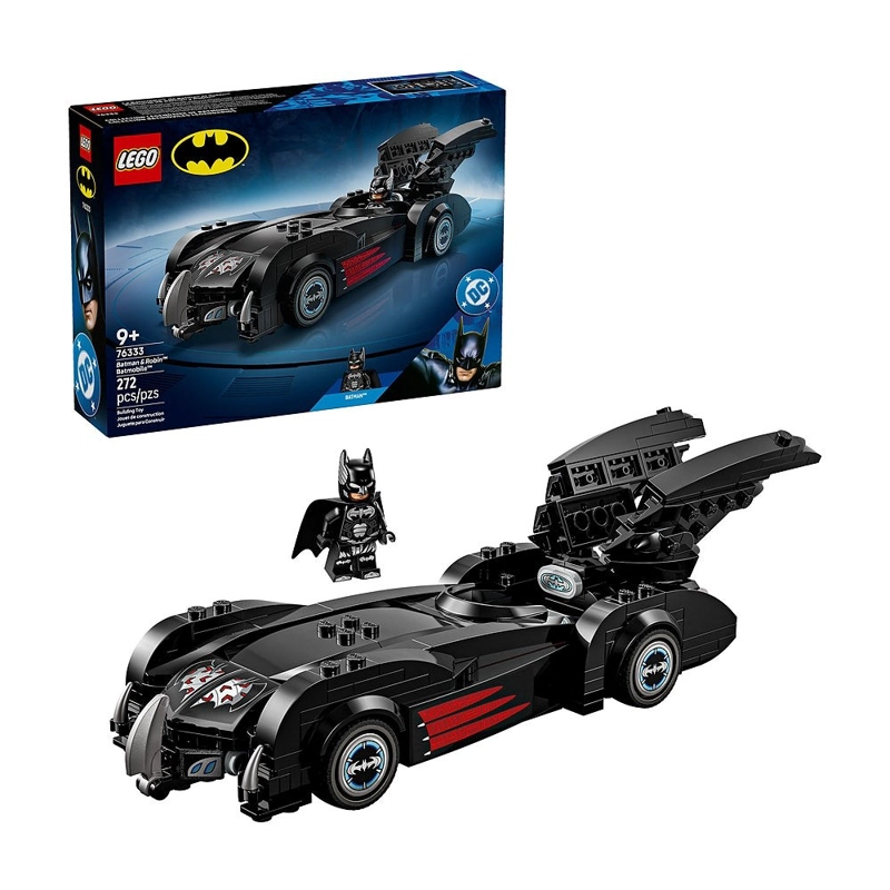 BATIMOVIL DE BATMAN Y ROBIN LEGO SUPER HEROES DC - 1