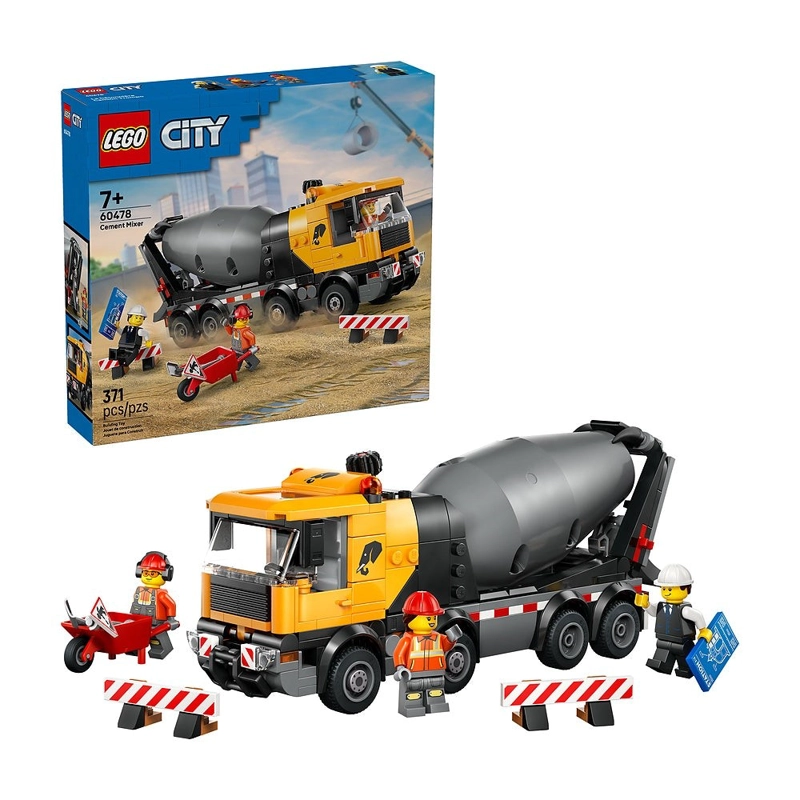 CAMION MEZCLADOR LEGO CITY - 1