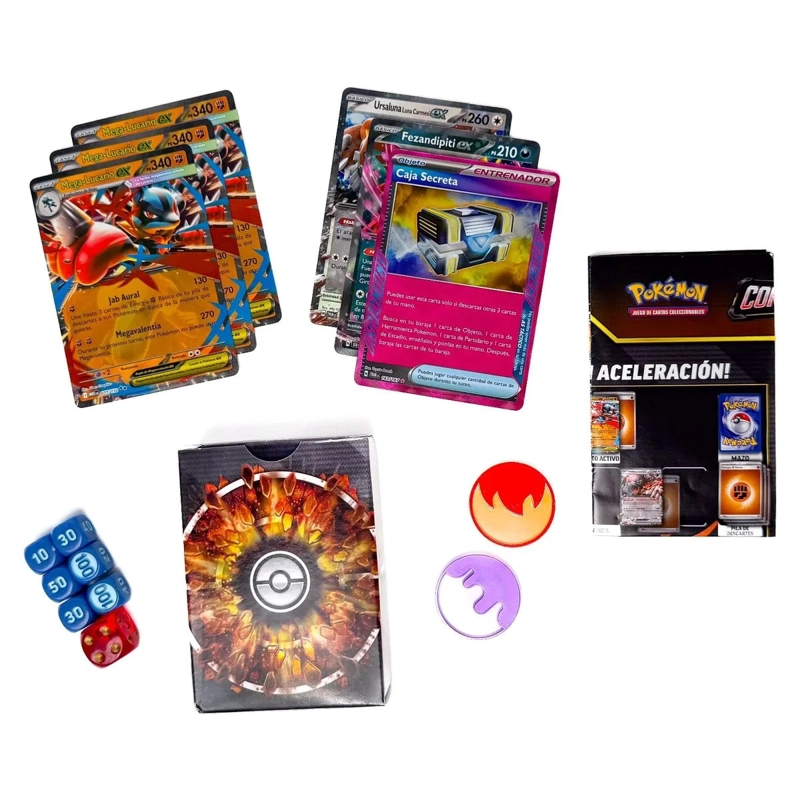 POKEMON TCG MEGA LUCARIO EX LEAGUE BATTLE DECK ESP - 3