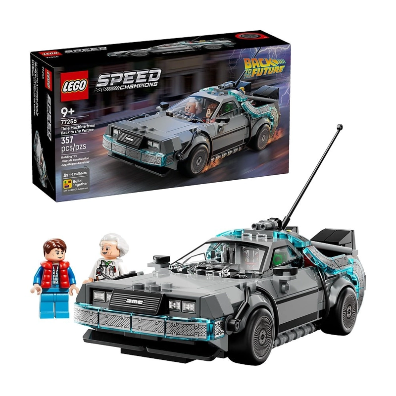 MAQUINA DEL TIEMPO DE VOLVER AL FUTURO LEGO SPEED CHAMPIONS - 1