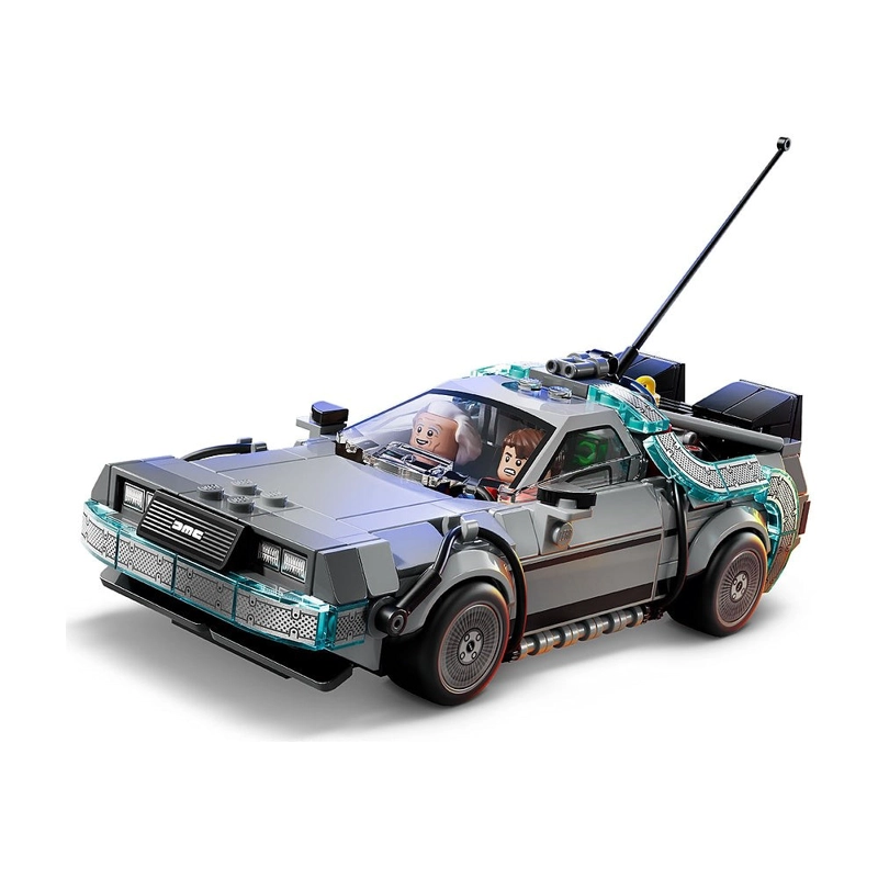 MAQUINA DEL TIEMPO DE VOLVER AL FUTURO LEGO SPEED CHAMPIONS - 4