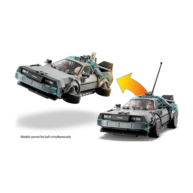 MAQUINA DEL TIEMPO DE VOLVER AL FUTURO LEGO SPEED CHAMPIONS - 8