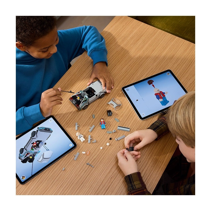MAQUINA DEL TIEMPO DE VOLVER AL FUTURO LEGO SPEED CHAMPIONS - 9