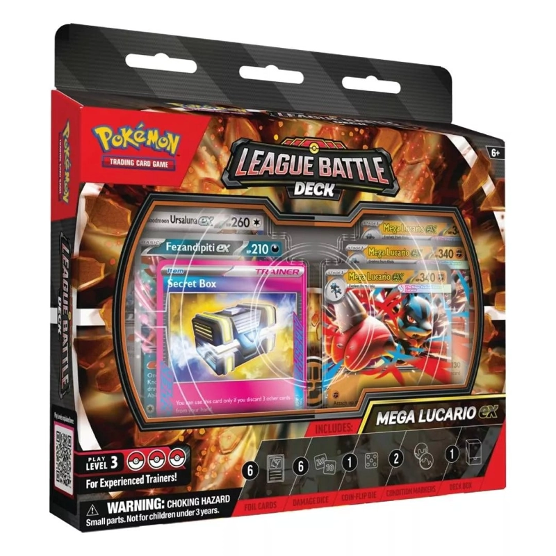 POKEMON TCG MEGA LUCARIO EX LEAGUE BATTLE DECK ING - 1