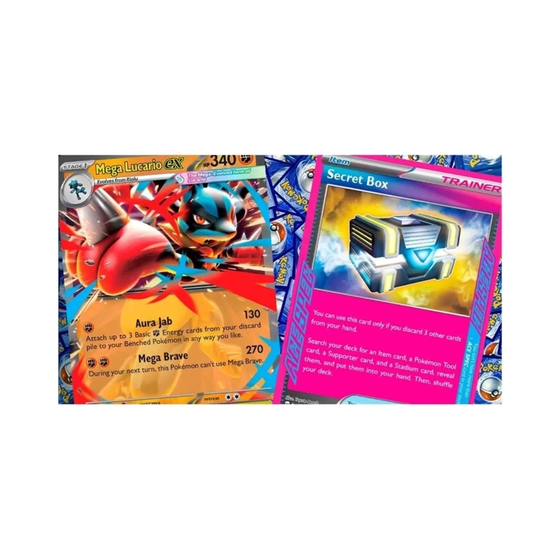 POKEMON TCG MEGA LUCARIO EX LEAGUE BATTLE DECK ING - 3