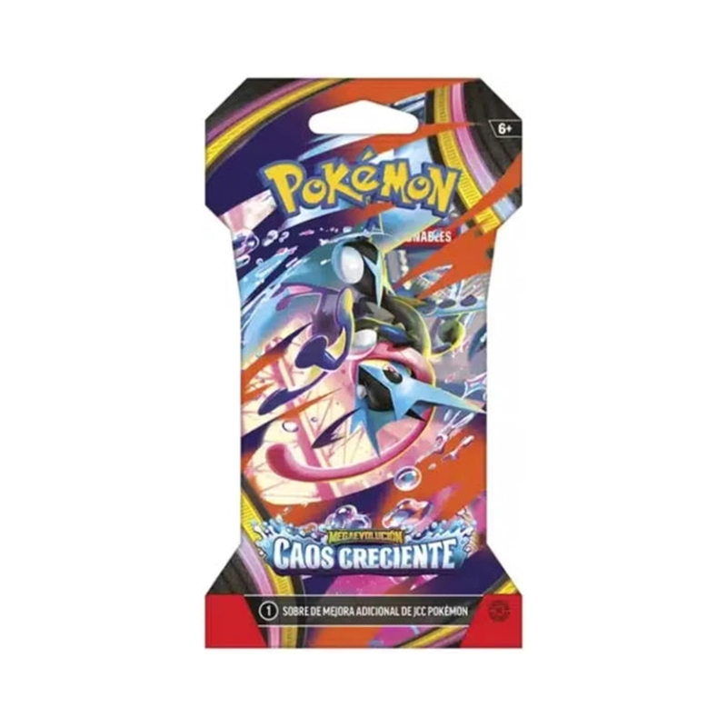 POKEMON TCG CHAOS RISING SLEEVED BOOSTER ESP - 3
