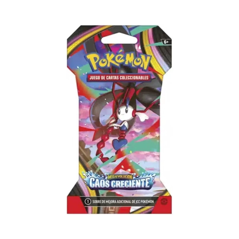 POKEMON TCG CHAOS RISING SLEEVED BOOSTER ESP - 4