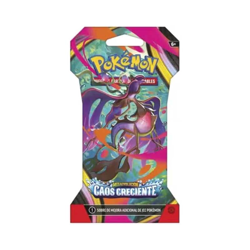 POKEMON TCG CHAOS RISING SLEEVED BOOSTER ESP - 5