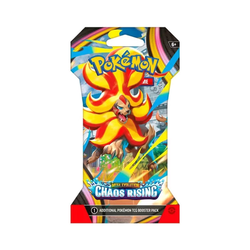 POKEMON TCG CHAOS RISING SLEEVED BOOSTER ESP - 6