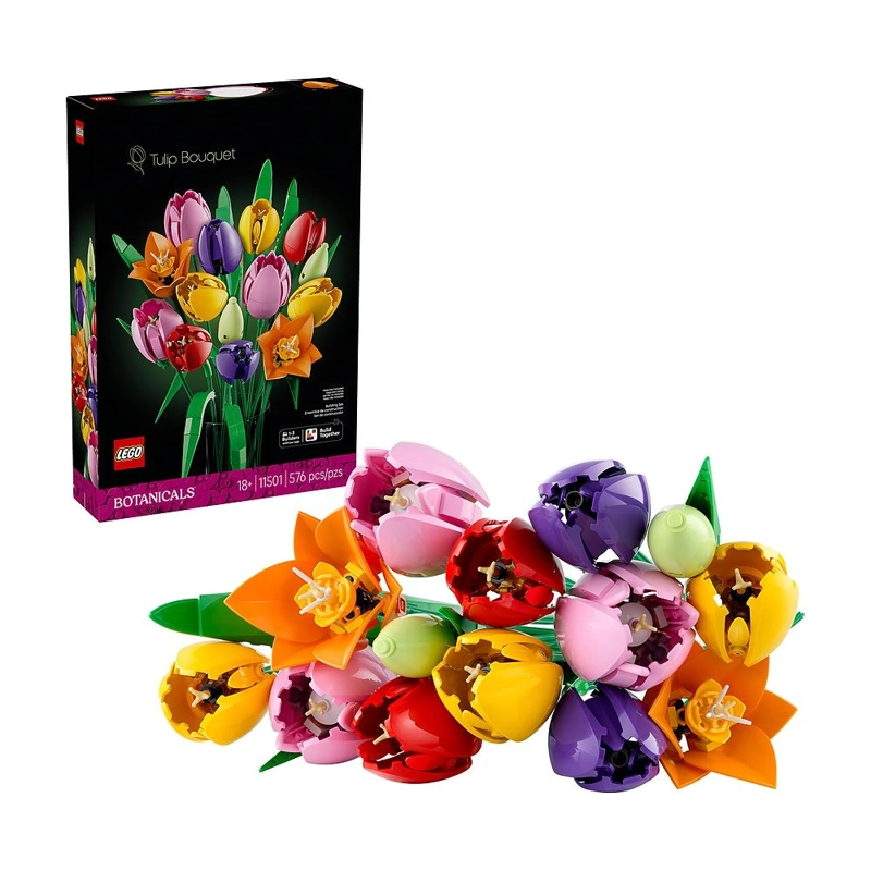 RAMO DE TULIPANES LEGO BOTANICALS - 1