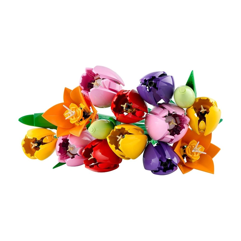 RAMO DE TULIPANES LEGO BOTANICALS - 3