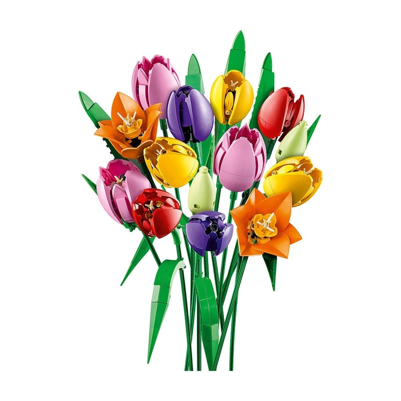 RAMO DE TULIPANES LEGO BOTANICALS - 4