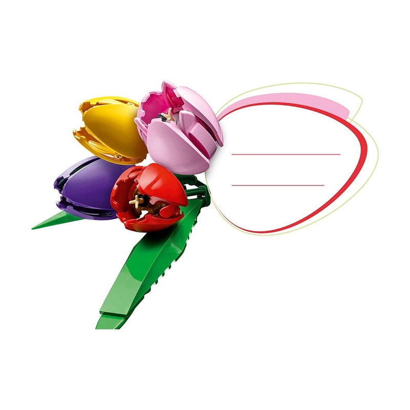 RAMO DE TULIPANES LEGO BOTANICALS - 5