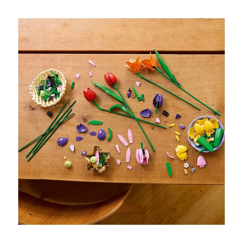 RAMO DE TULIPANES LEGO BOTANICALS - 8