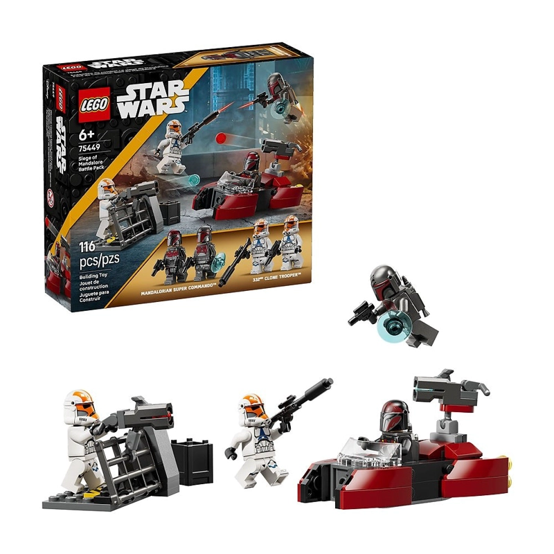 PACK DE COMBATE SITIO DE MANDALORE LEGO STAR WARS - 1