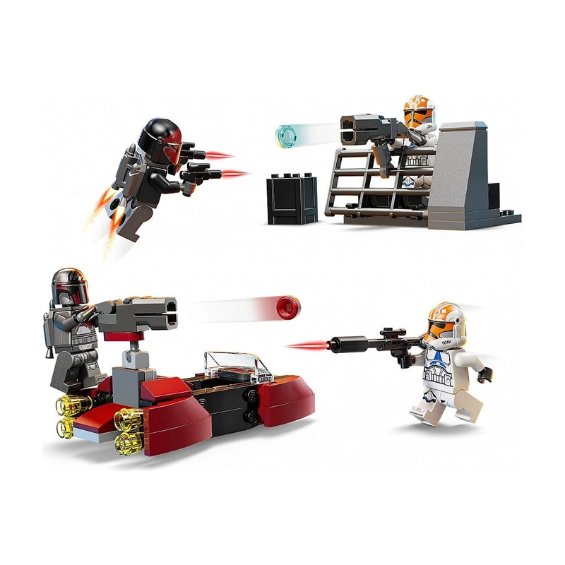 PACK DE COMBATE SITIO DE MANDALORE LEGO STAR WARS - 6
