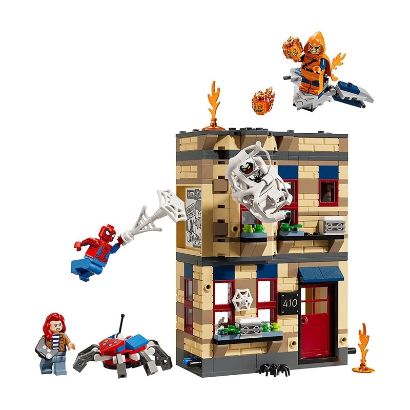 DEPARTAMENTO DE PETER PARKER LEGO SUPER HEROES MARVEL - 8