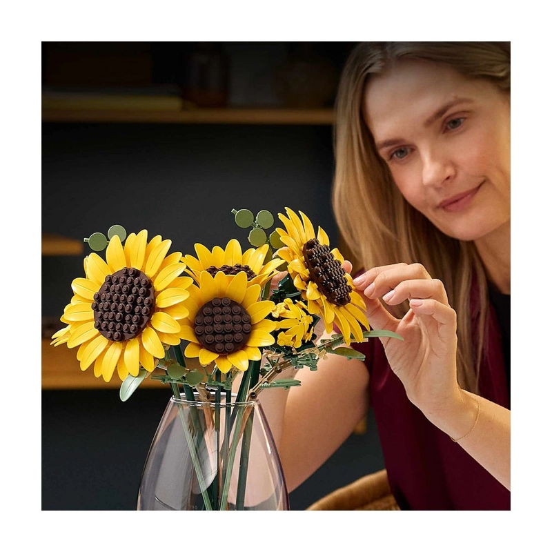 RAMO DE GIRASOLES LEGO BOTANICALS - 2