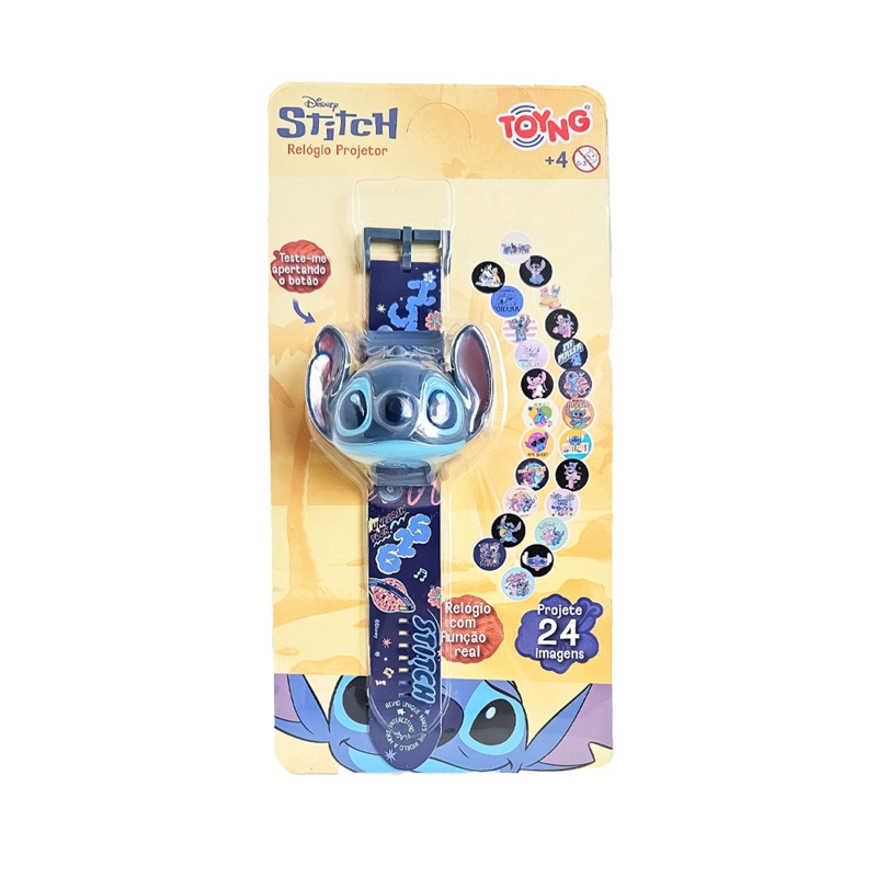 RELOJ CON IMAGEN 3D STITCH - 2