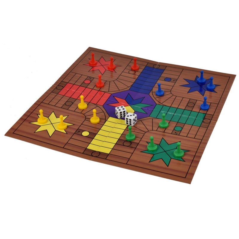 JUEGO DE LUDO EN CAJA METALICA - 1
