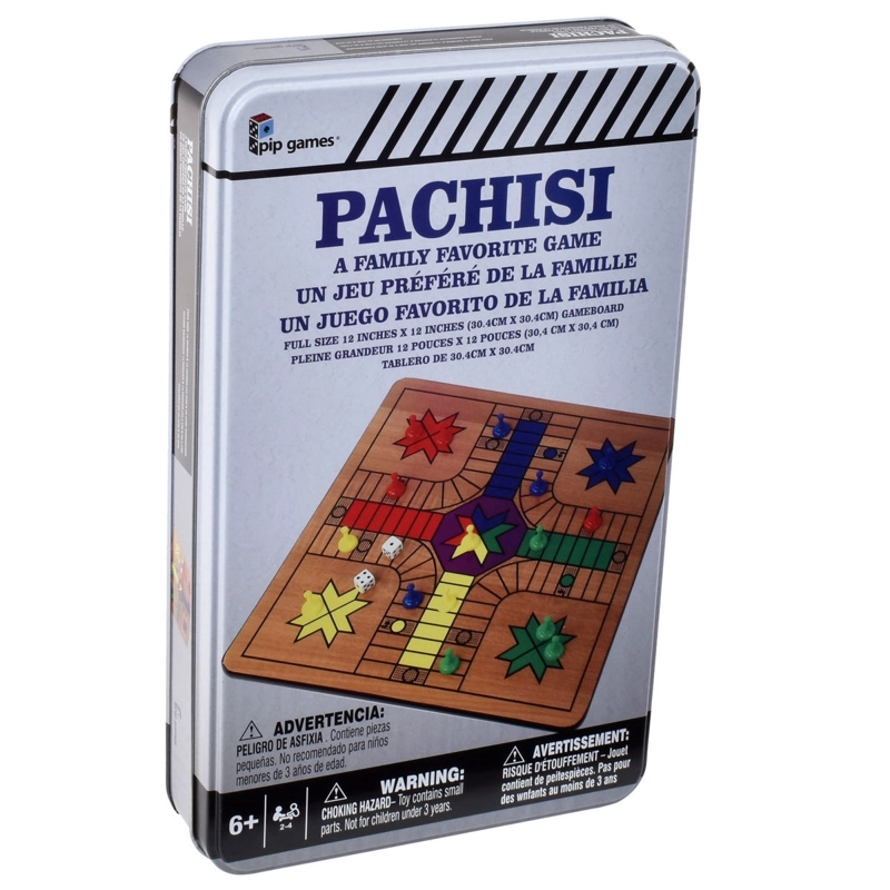 JUEGO DE LUDO EN CAJA METALICA - 2
