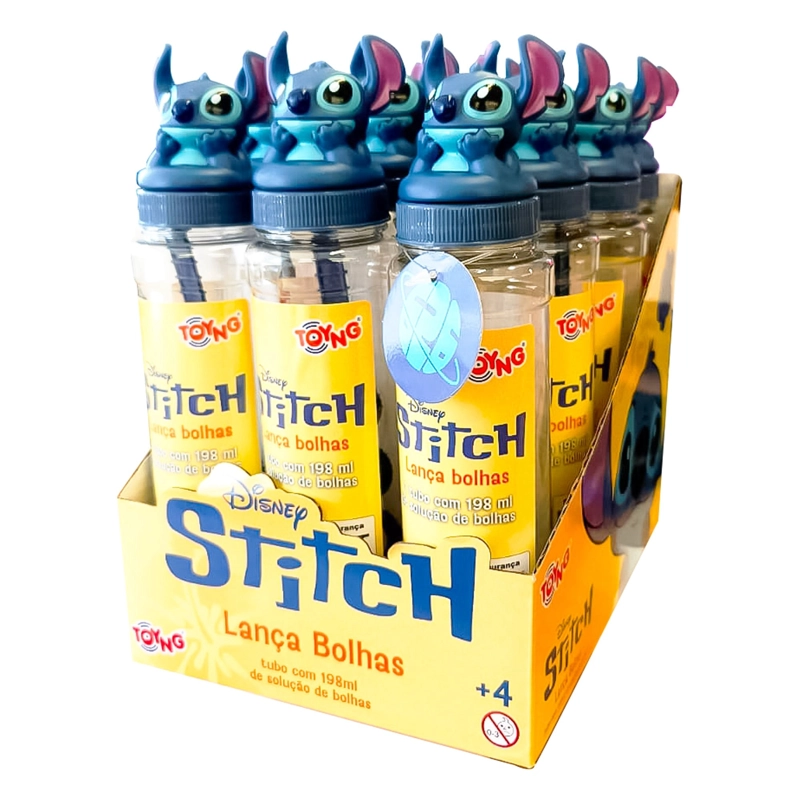 TUBO LANZA BURBUJAS STITCH - 1