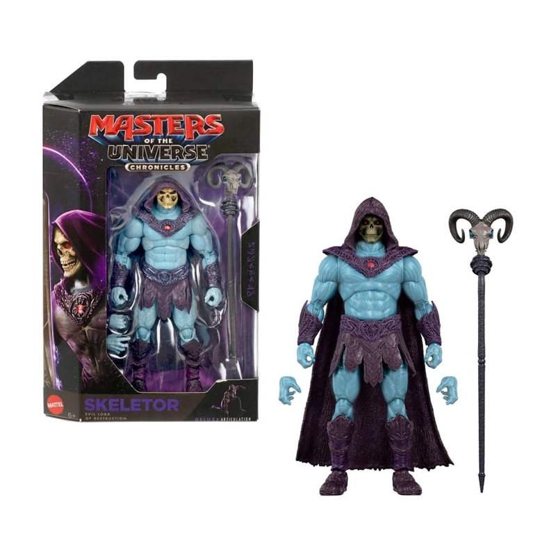 FIGURA DE ACCION HE-MAN SKELETOR CHRONICLES 1:12 - 1