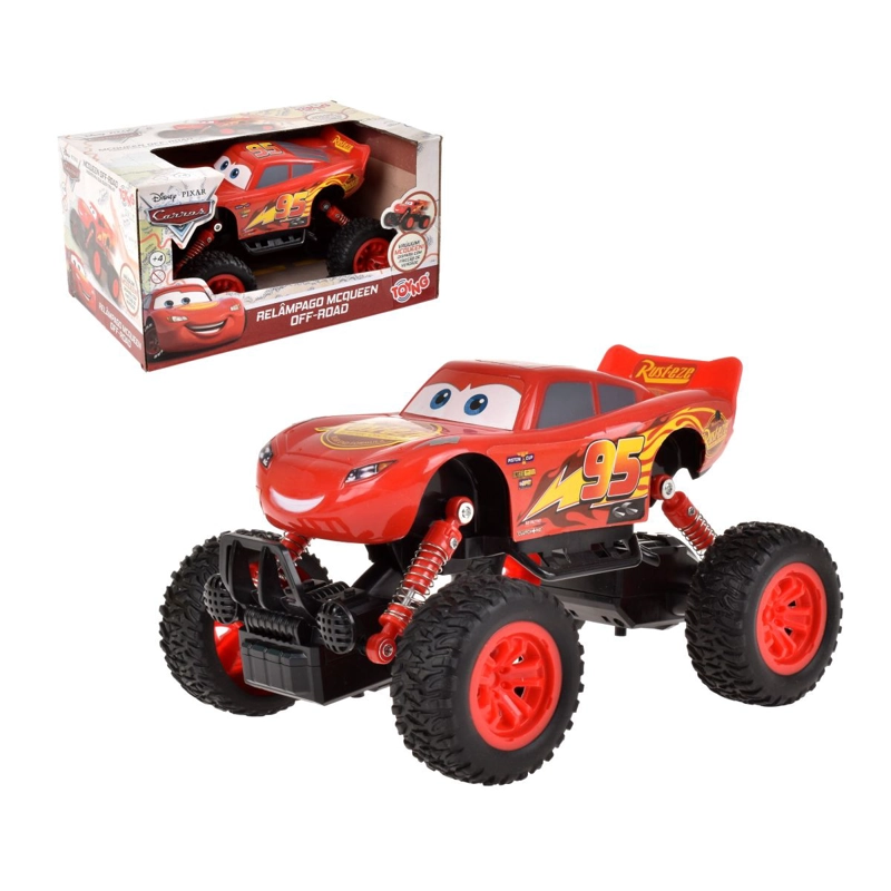 AUTO A FRICCION 21 CM RAYO MCQUEEN CARS - 1