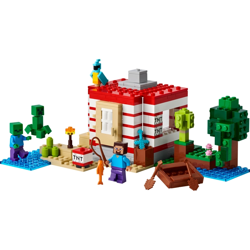 LA CASA DINAMITA DE LA JUNGLA LEGO MINECRAFT - 1
