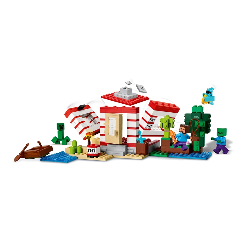 LA CASA DINAMITA DE LA JUNGLA LEGO MINECRAFT - 3