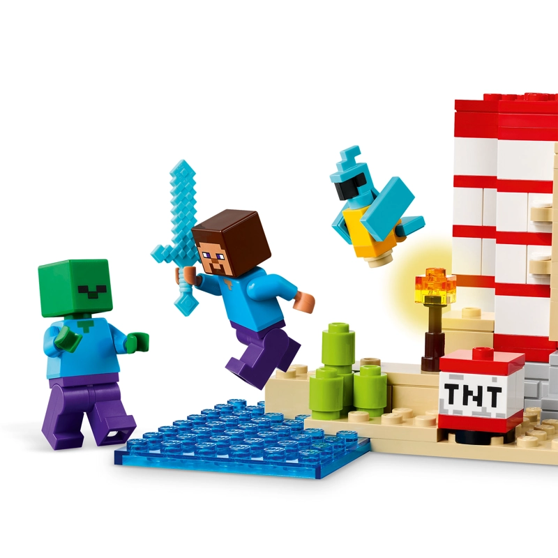 LA CASA DINAMITA DE LA JUNGLA LEGO MINECRAFT - 4