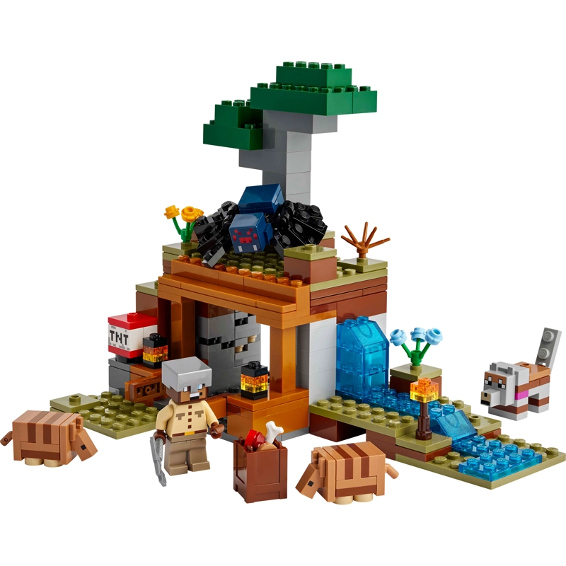 LA EXPEDICION A LA MINA DEL ARMADILLO LEGO MINECRAFT - 1