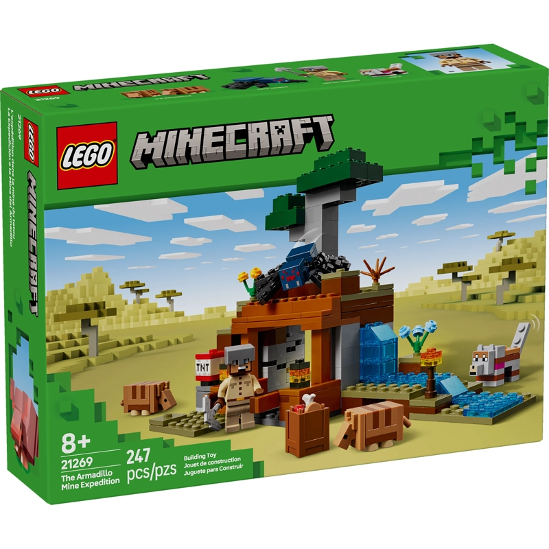 LA EXPEDICION A LA MINA DEL ARMADILLO LEGO MINECRAFT - 2