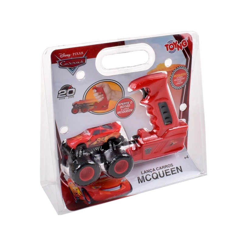 VEHICULO CON LANZADOR 8 CM RAYO MCQUEEN CARS - 2