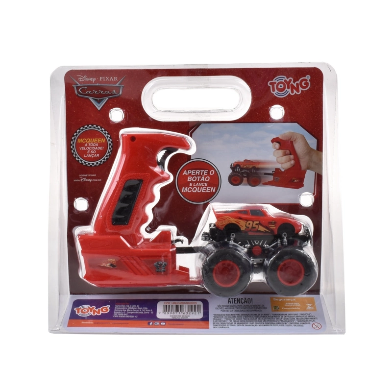VEHICULO CON LANZADOR 8 CM RAYO MCQUEEN CARS - 4