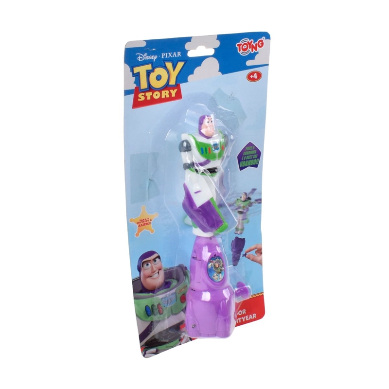 FIGURA VOLADORA CON LANZADOR BUZZ LIGHTYEAR TOY STORY - 2