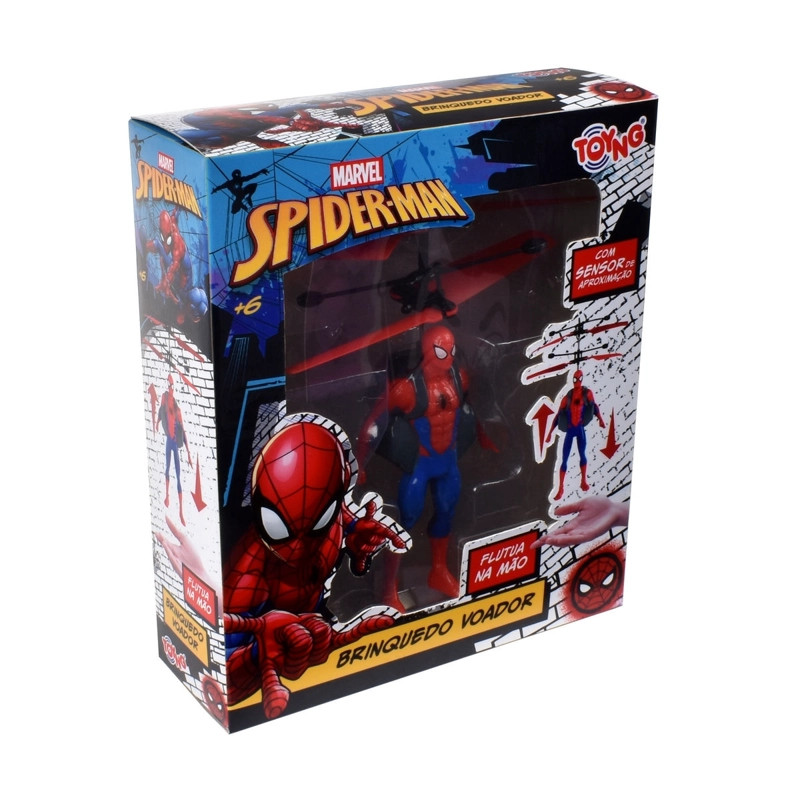 FIGURA VOLADORA CON SENSOR SPIDERMAN - 2