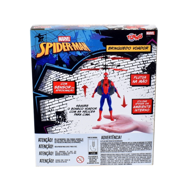 FIGURA VOLADORA CON SENSOR SPIDERMAN - 4