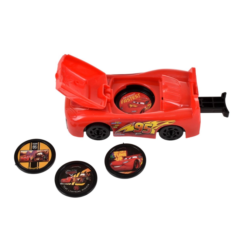 LANZADOR DE DISCOS RAYO MCQUEEN CARS - 7