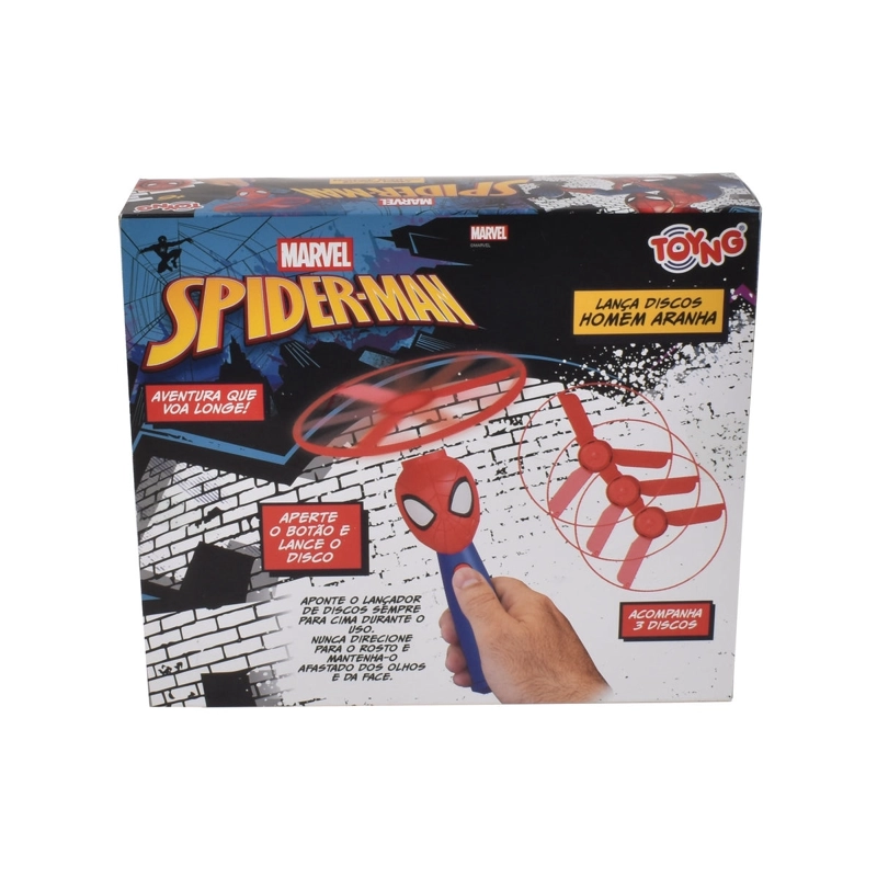LANZADOR DISCOS VOLADORES SPIDERMAN - 4