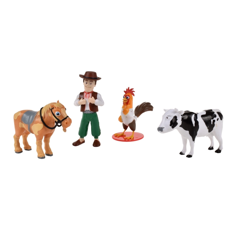 SET 4 FIGURAS 8 CM LA GRANJA DE ZENON - 6