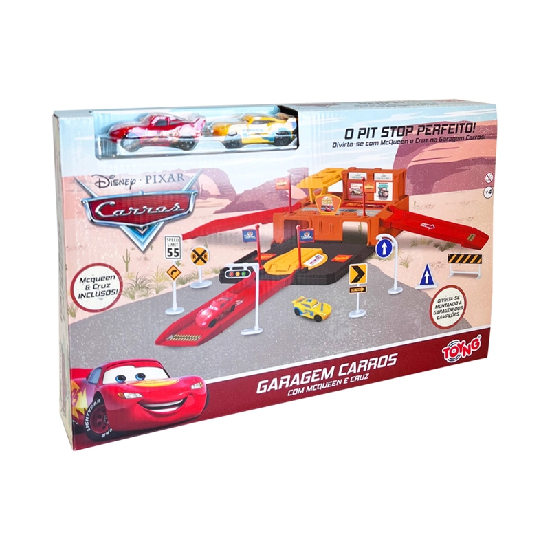 PLAYSET GARAGE CARS DISNEY CON AUTOS - 2