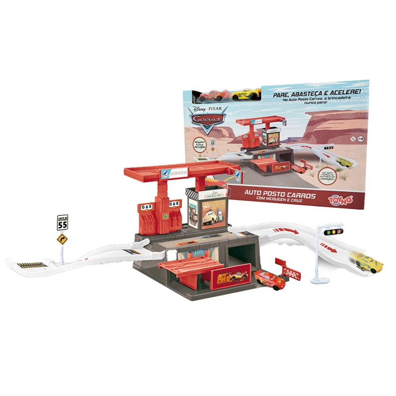 PLAYSET ESTACION DE SERVICIO CARS - 1
