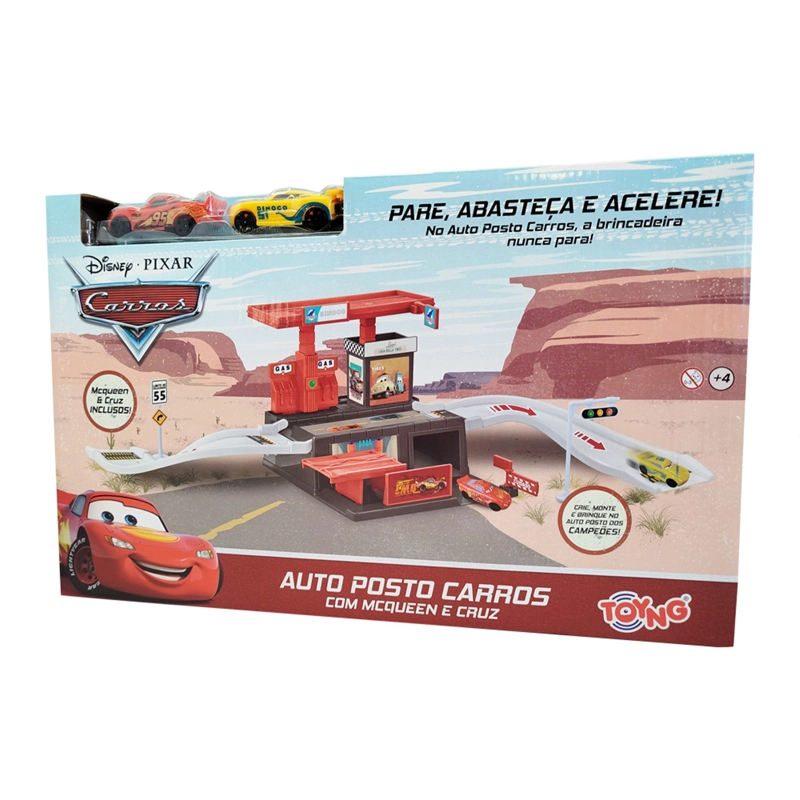PLAYSET ESTACION DE SERVICIO CARS - 2